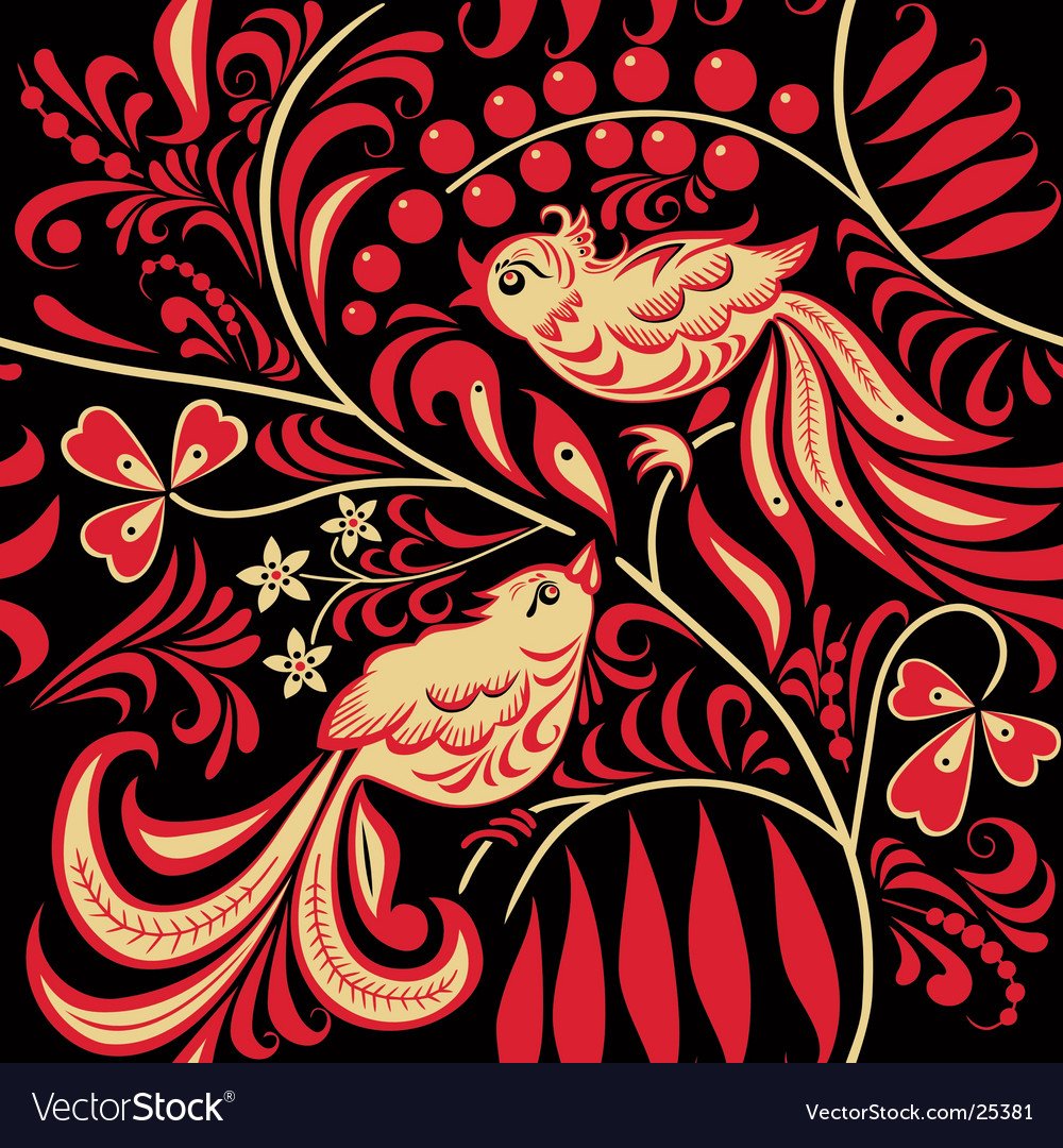 Стилизация русского орнамент стиль