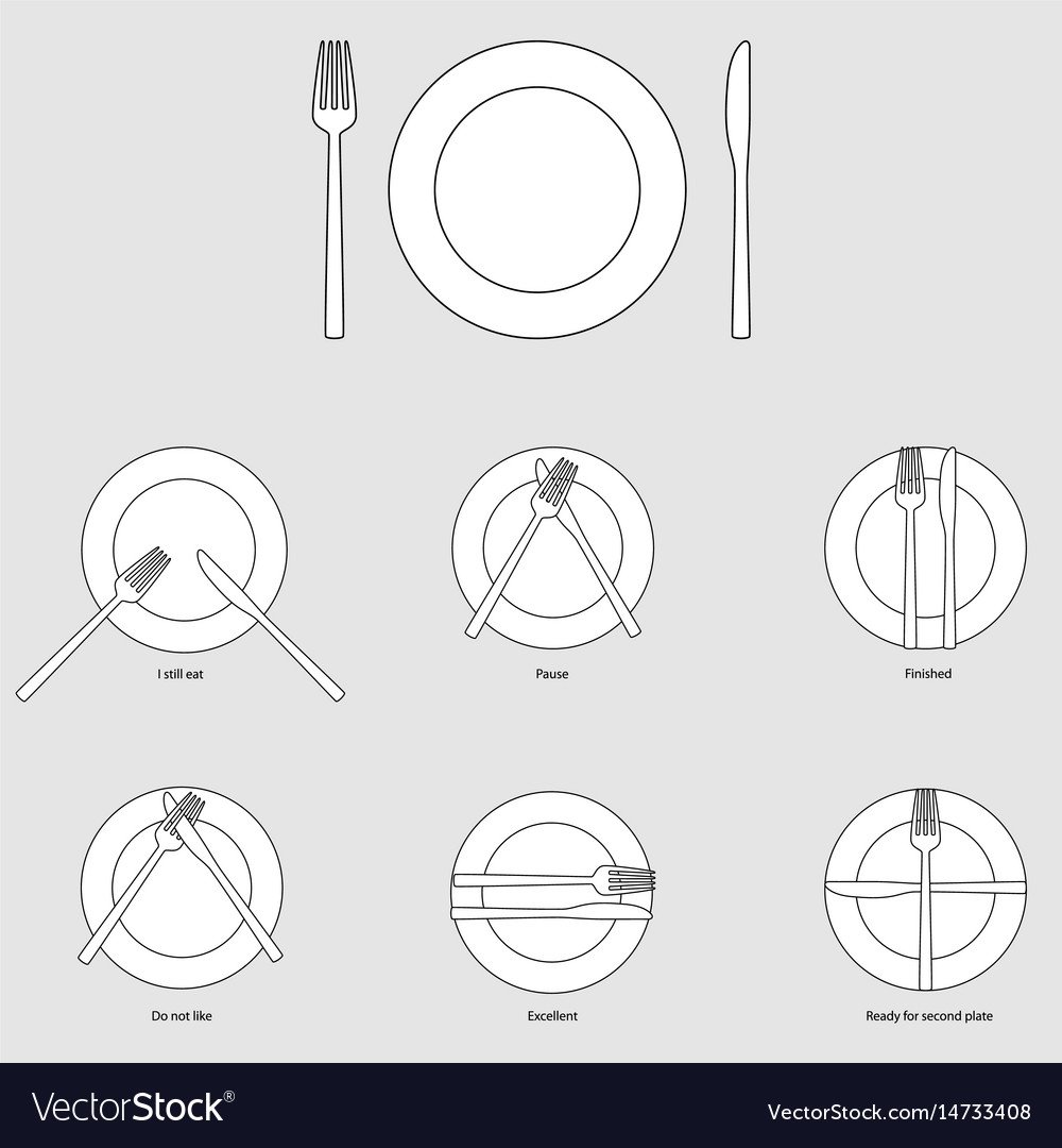 Этикет за столом