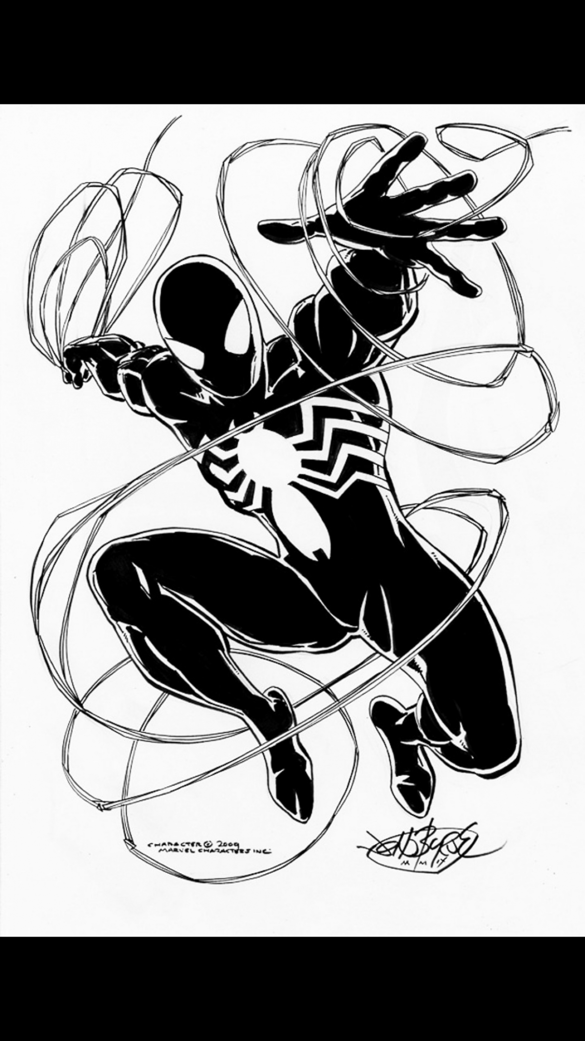 Грандиозный человек паук симбиот