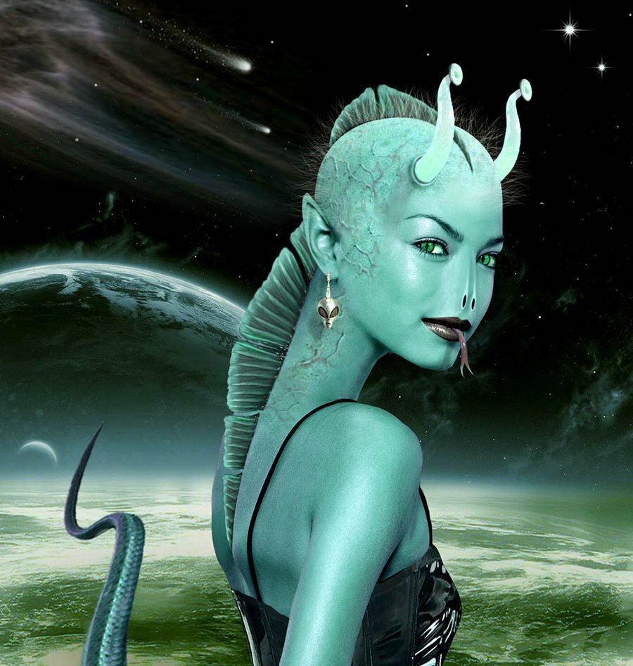 Аватар инопланетянка