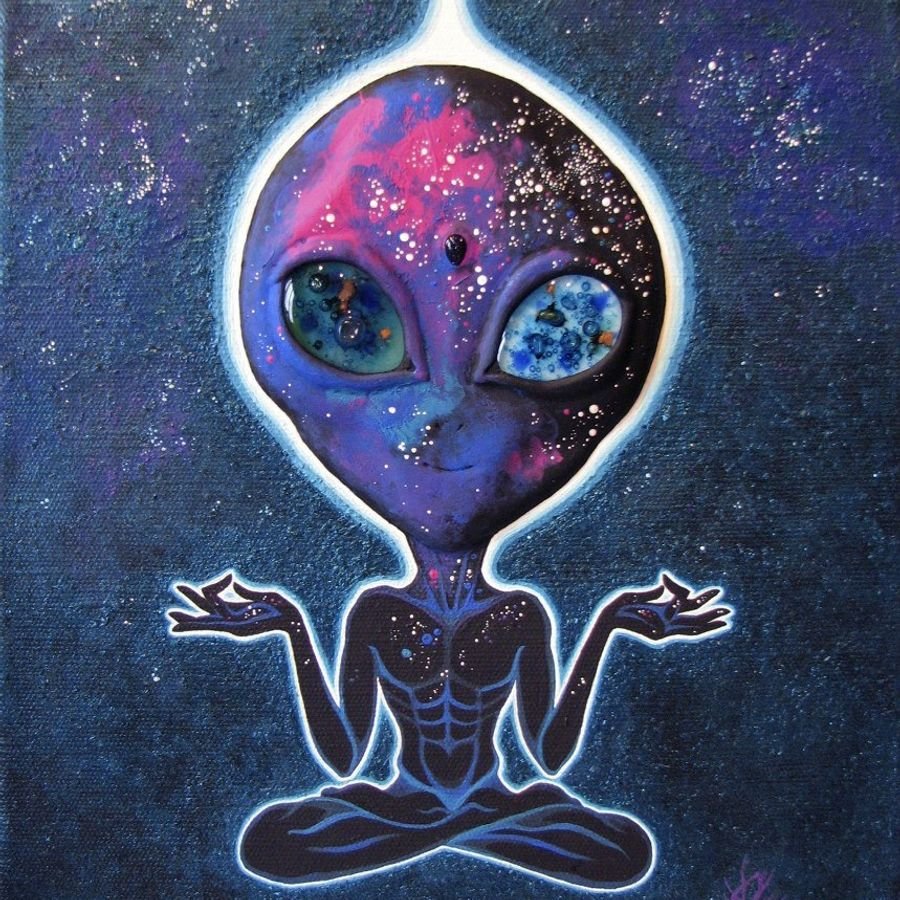 Инопланетянин психоделика