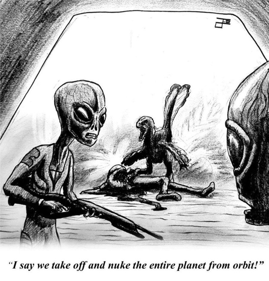 Пришельцы зарисовки очевидцев