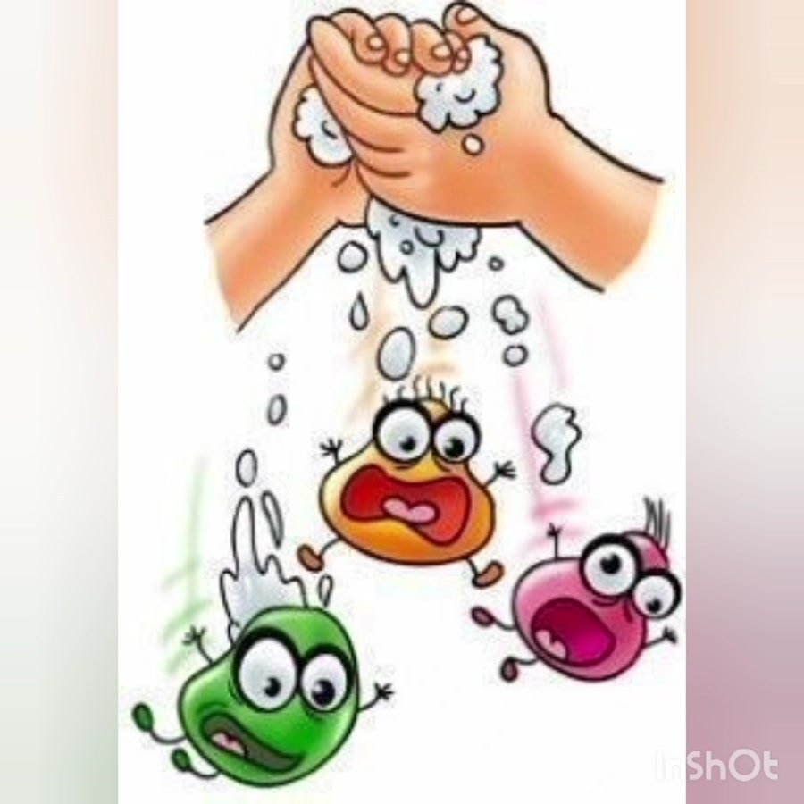 Микробы и мытье рук