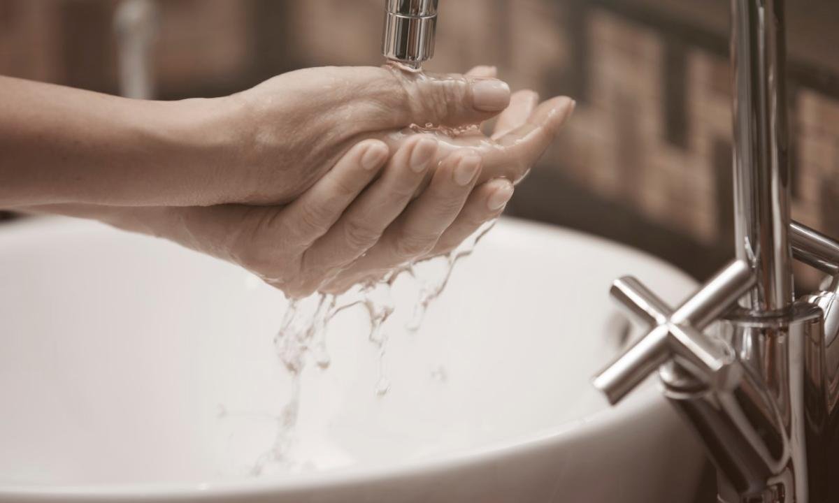 Мытье рук Эстетика