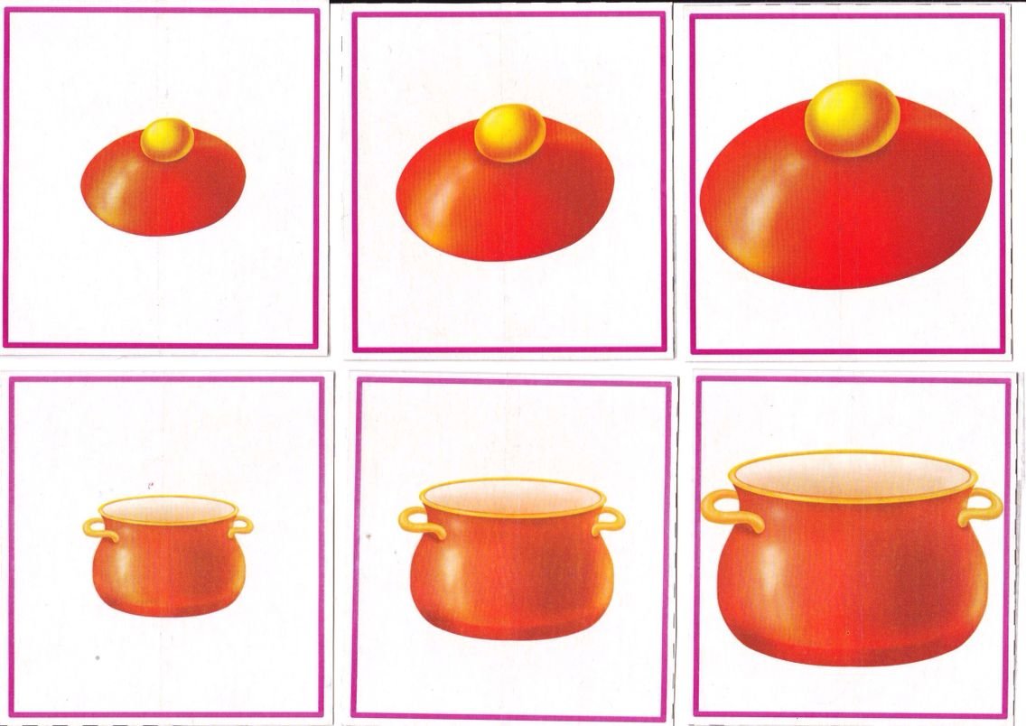 Занятия для малышей посуда