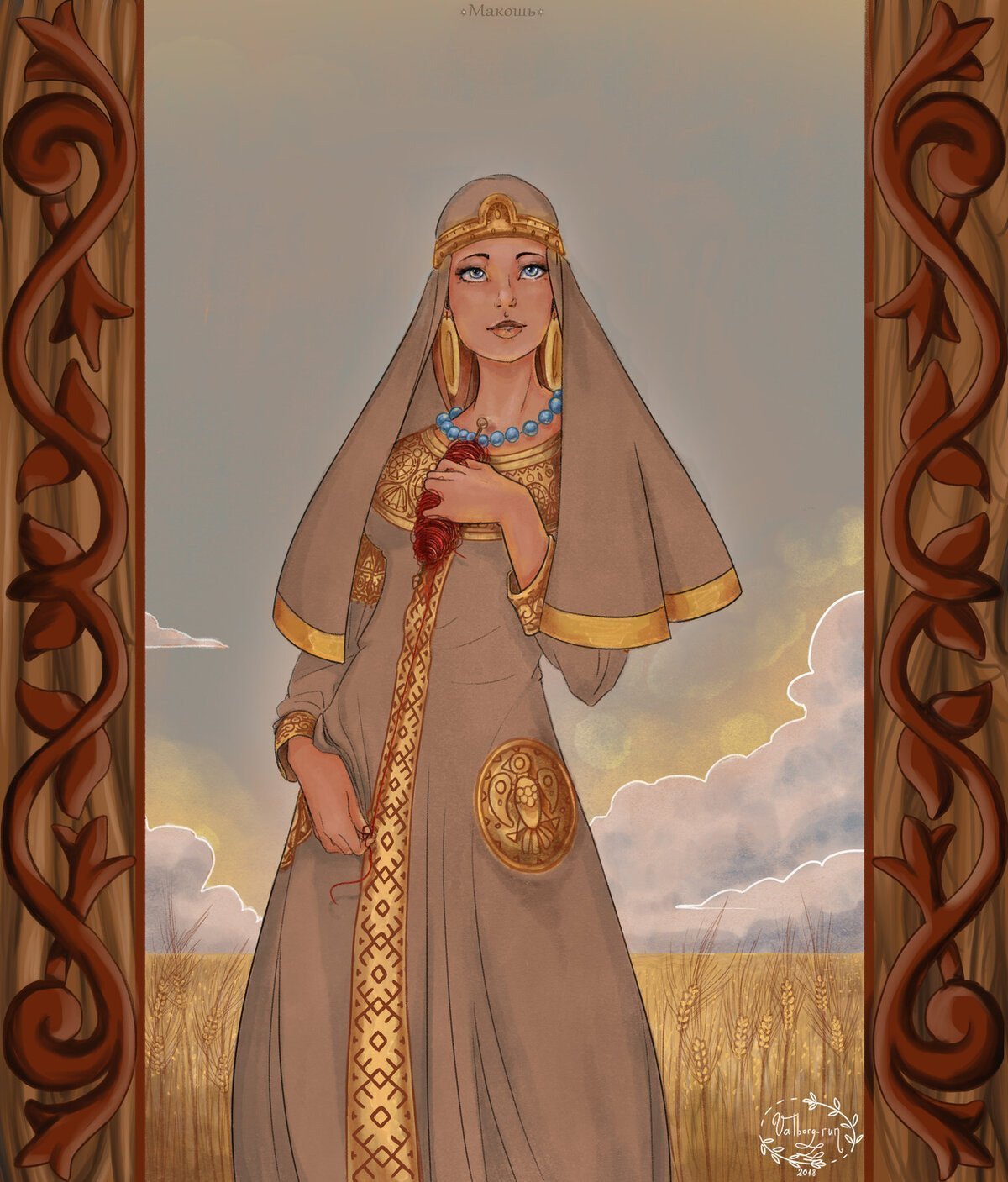 Богиня Макошь Мокошь