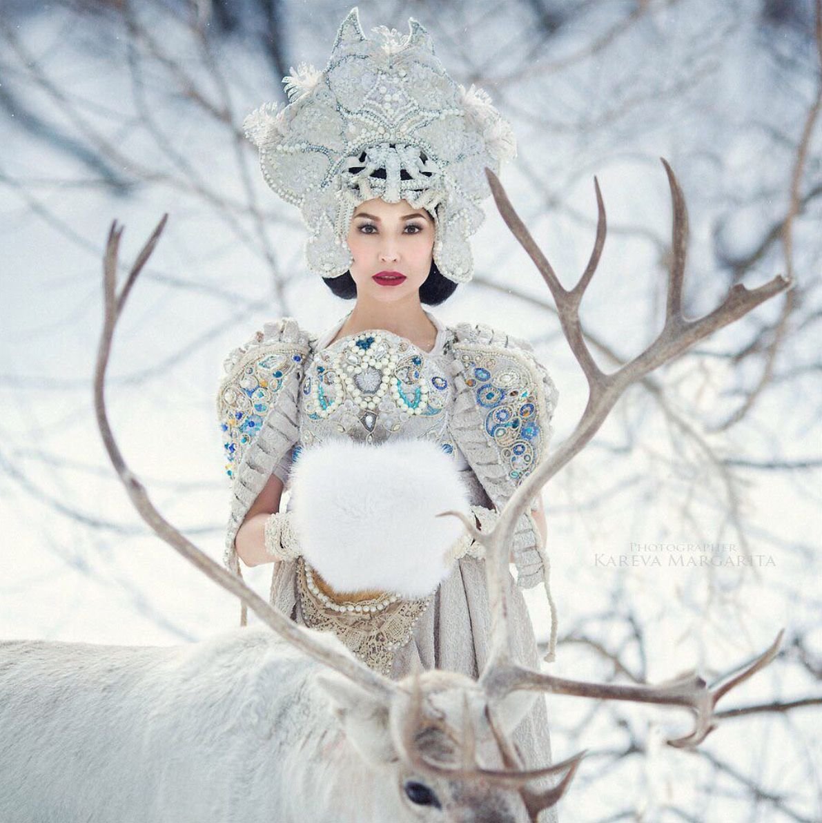 Кокошники русский стиль Маргарита Карева