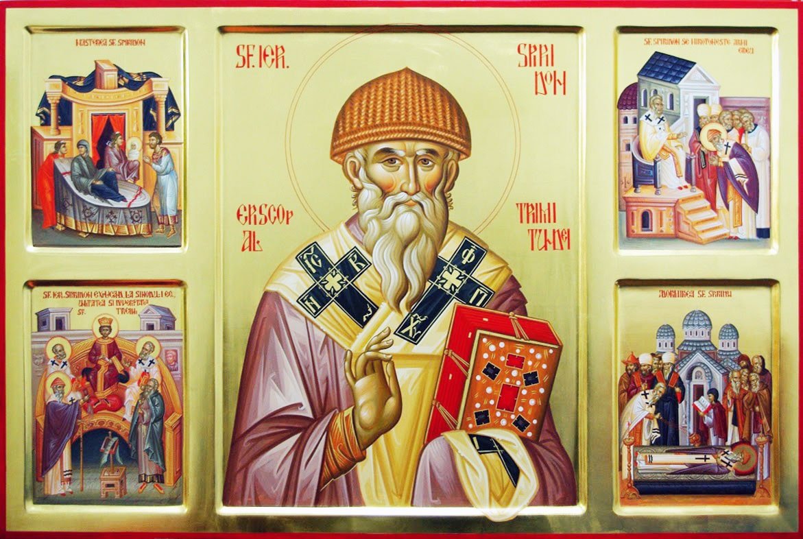 Икона Спиридона Тримифунтского на Корфу