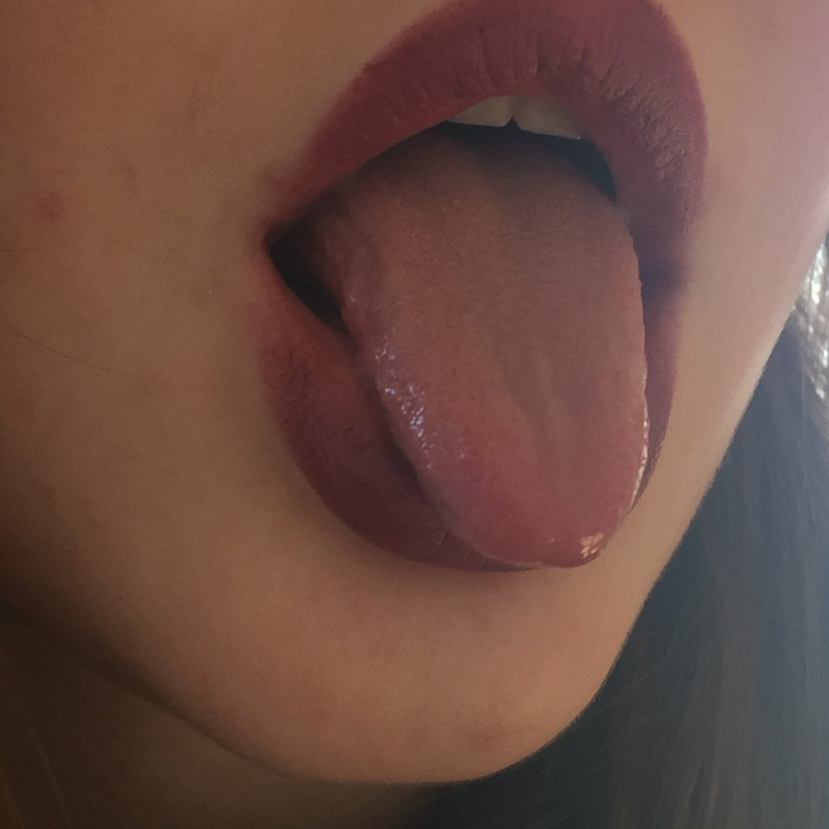 фото открытого женского рта