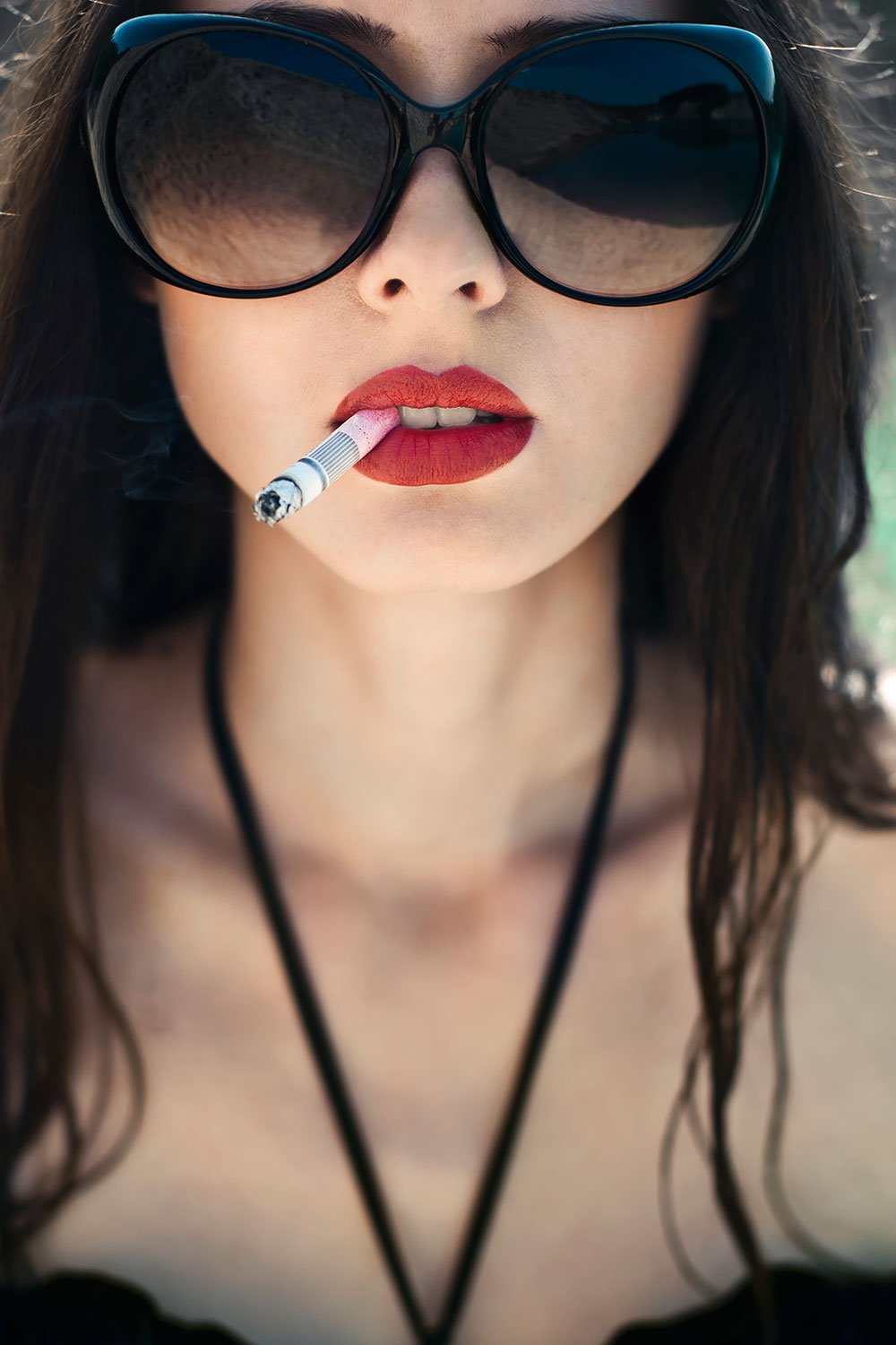 Язык девушки без лица