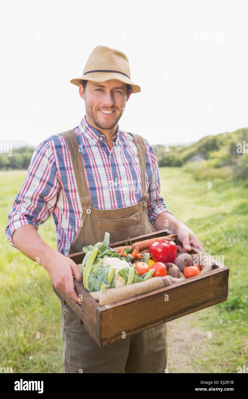 Радостный фермер