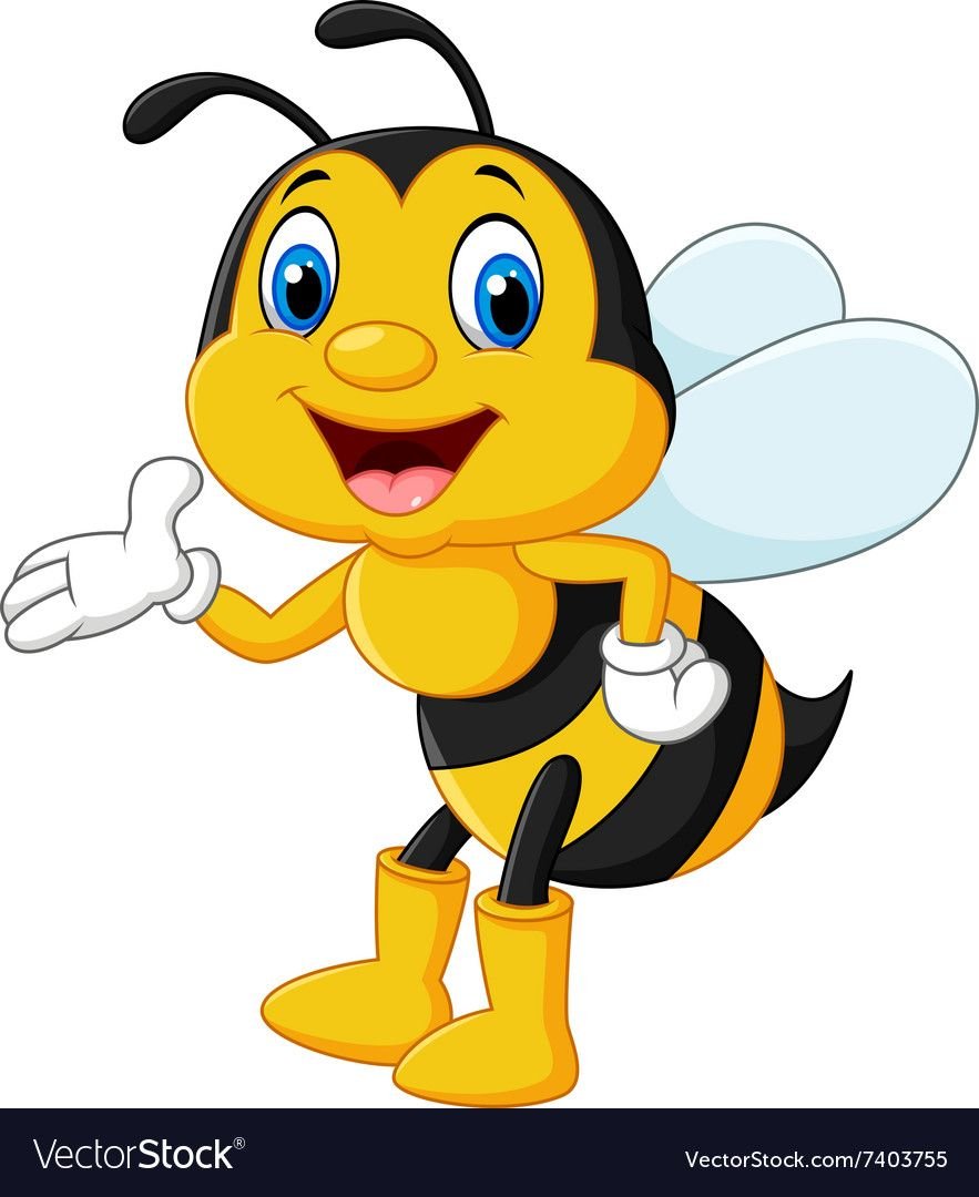 Пчела рисунок