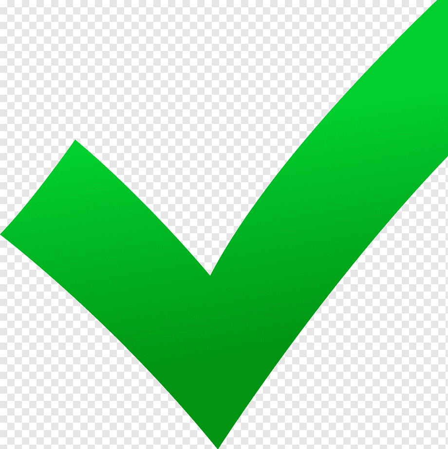 Галочка без фона