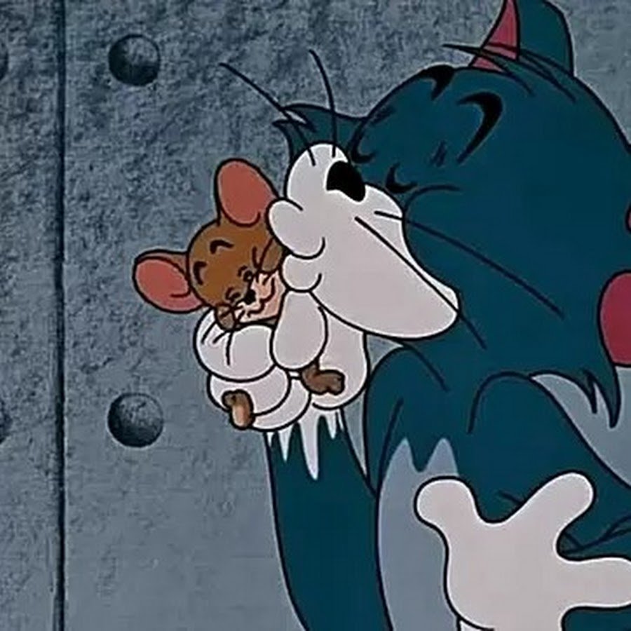 Том обнимает Джерри