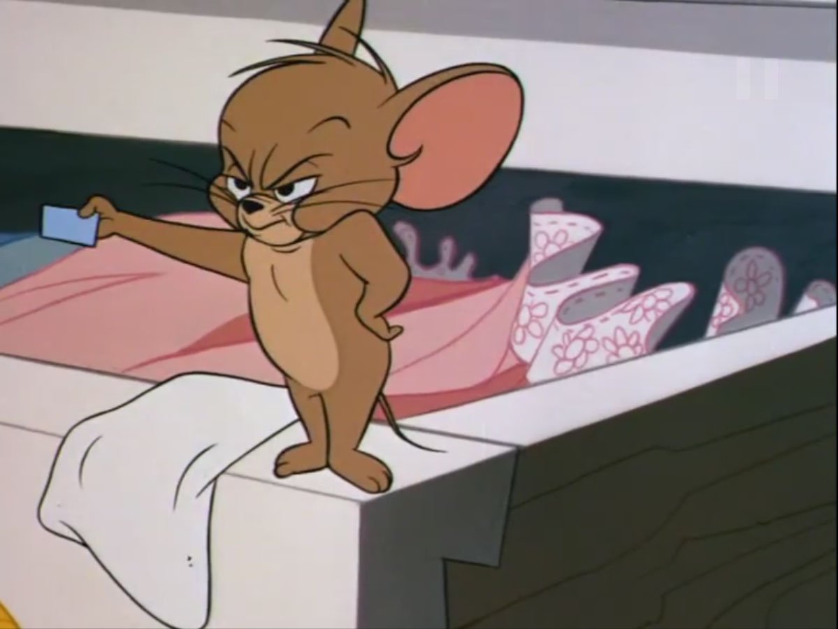 Мышонок Джерри обиделся