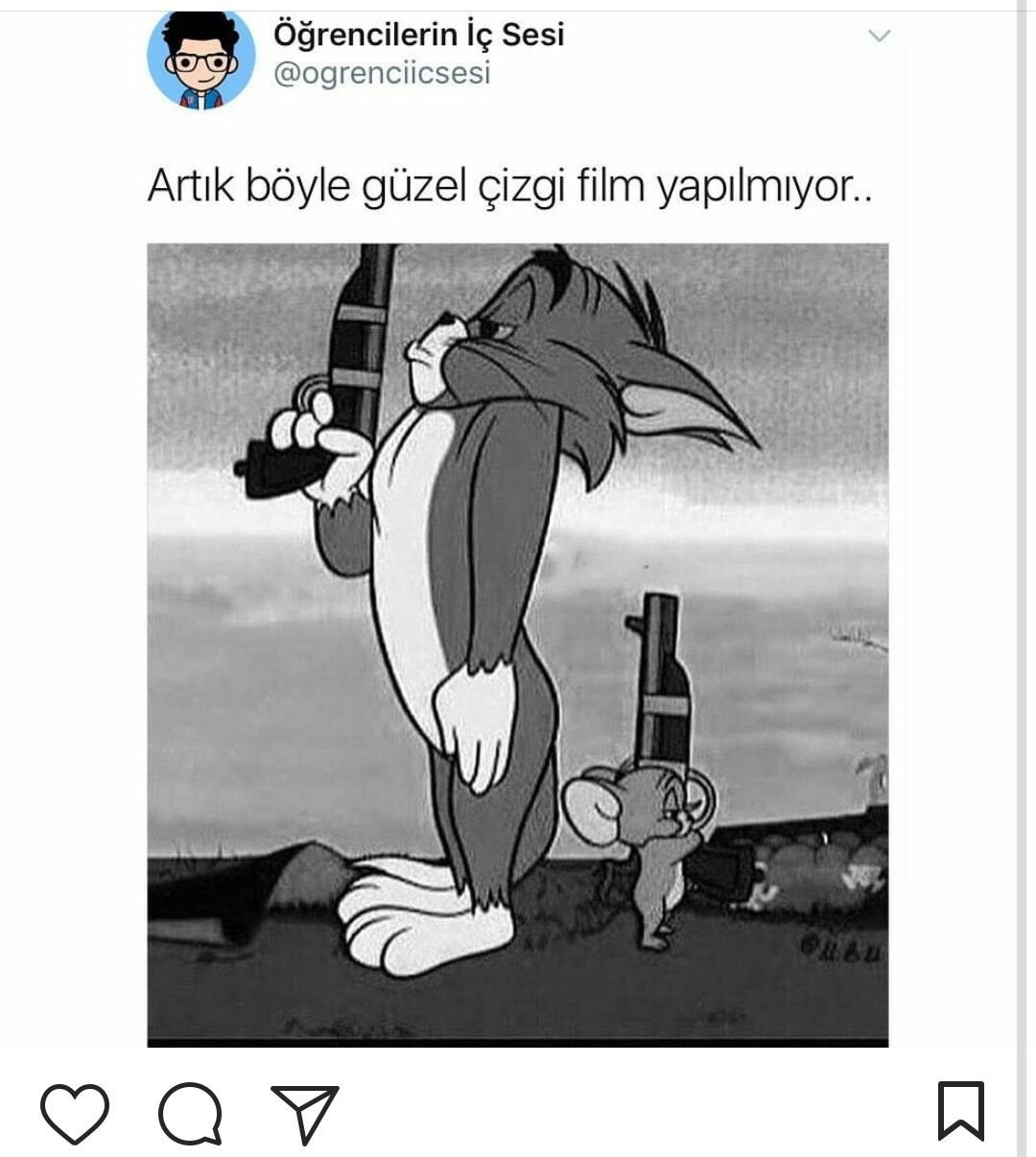 Том и Джерри с пистолетом