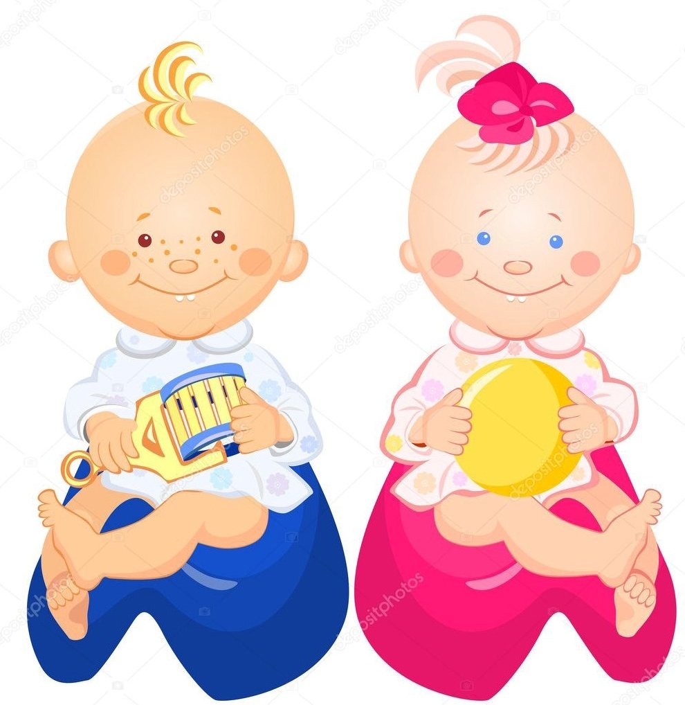 Малыш на горшке вектор