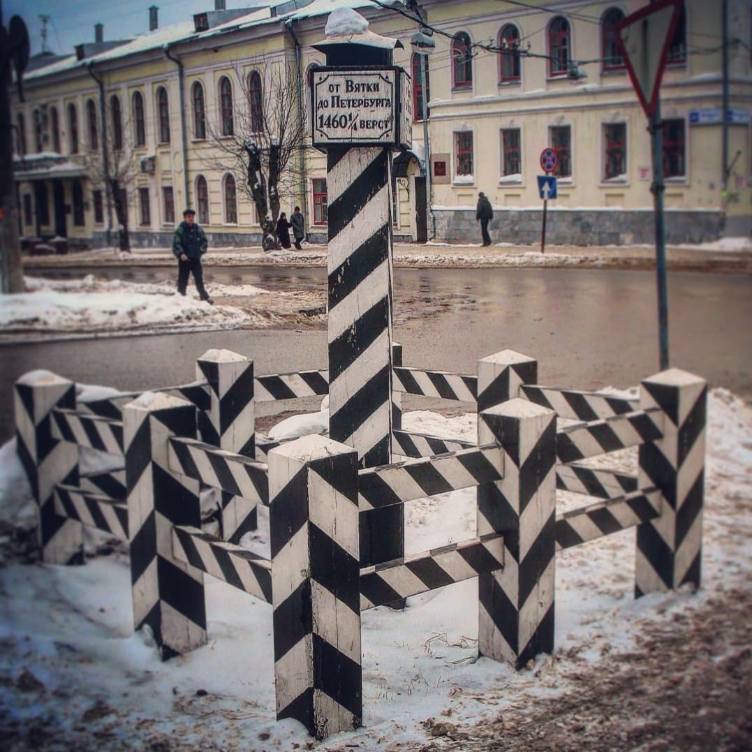 Верстовой столб 19 век