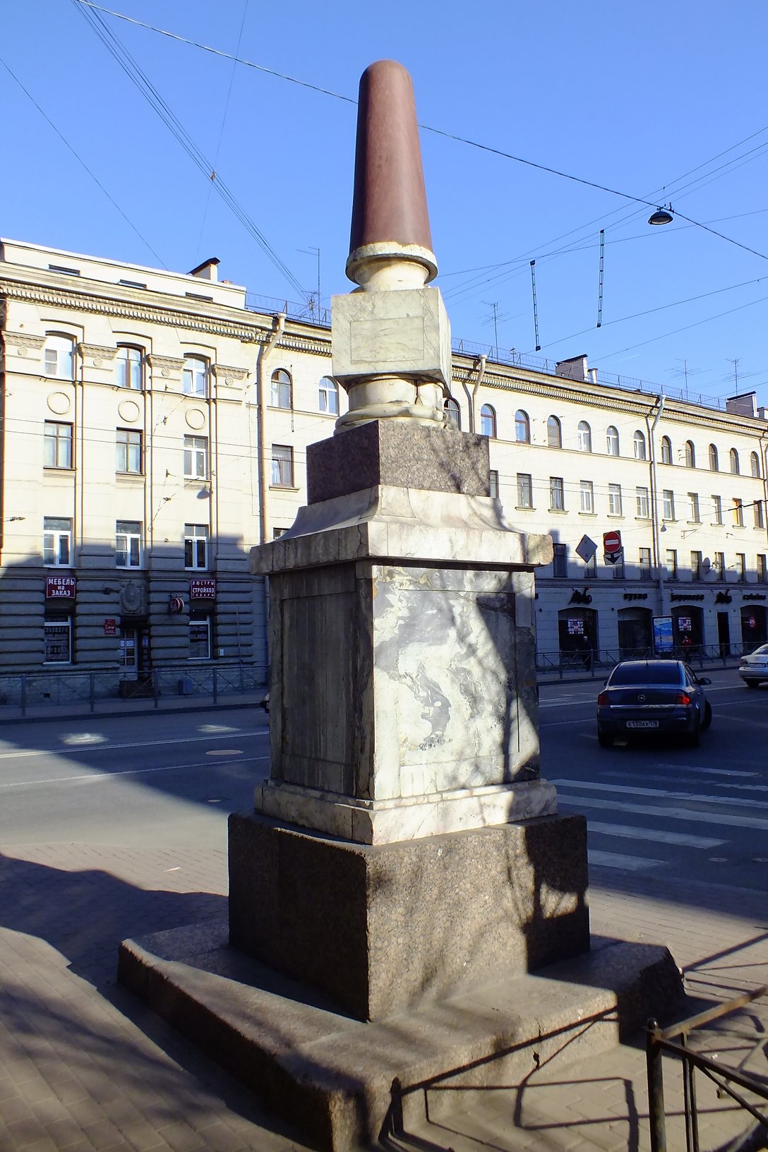 Верстовой столб 19 век