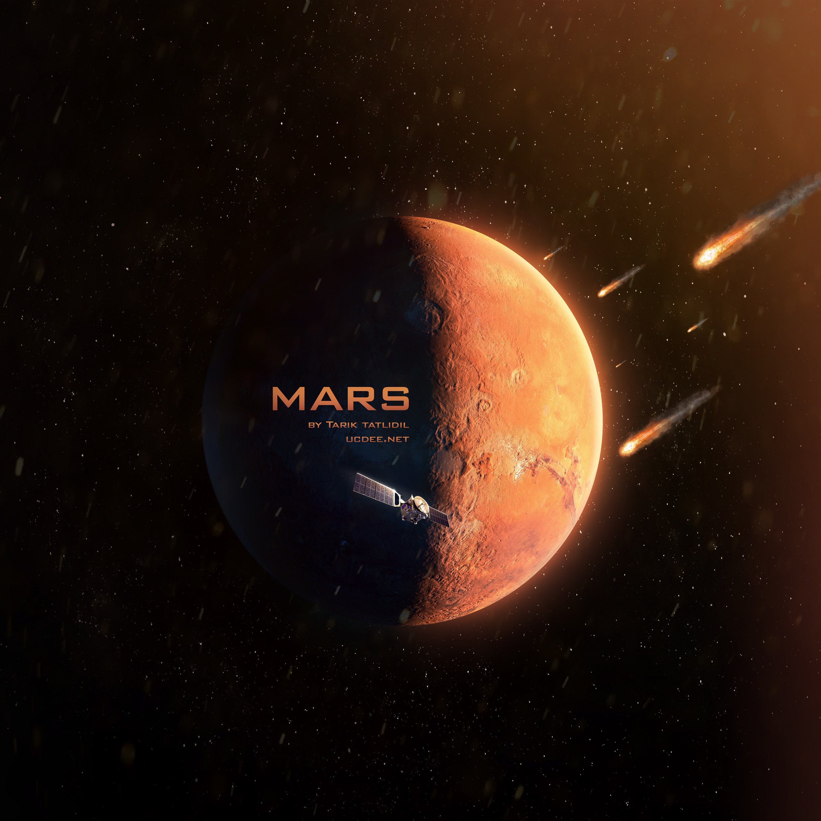 Марс Планета арты