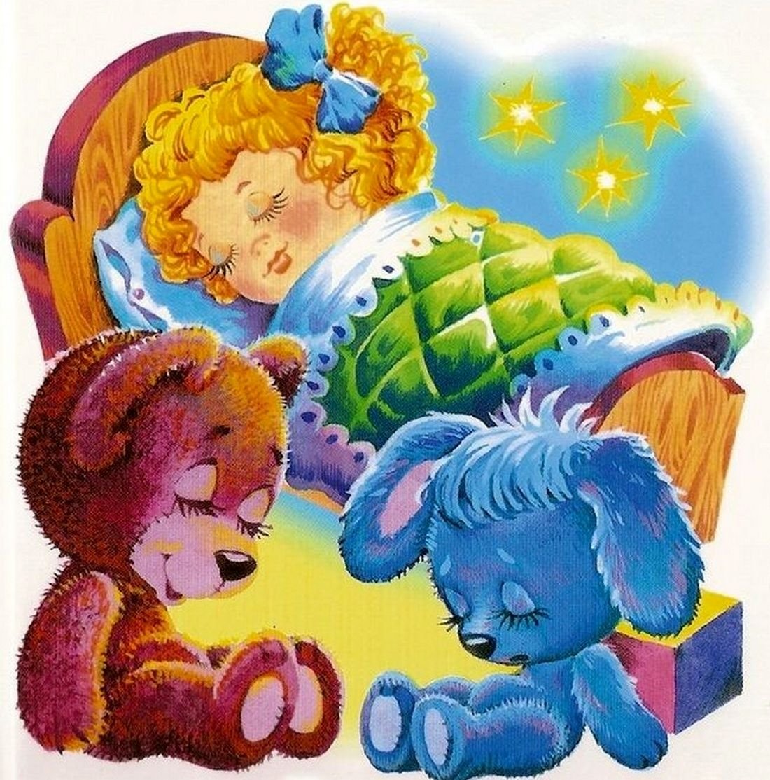 Рыбки уснули в саду Колыбельная