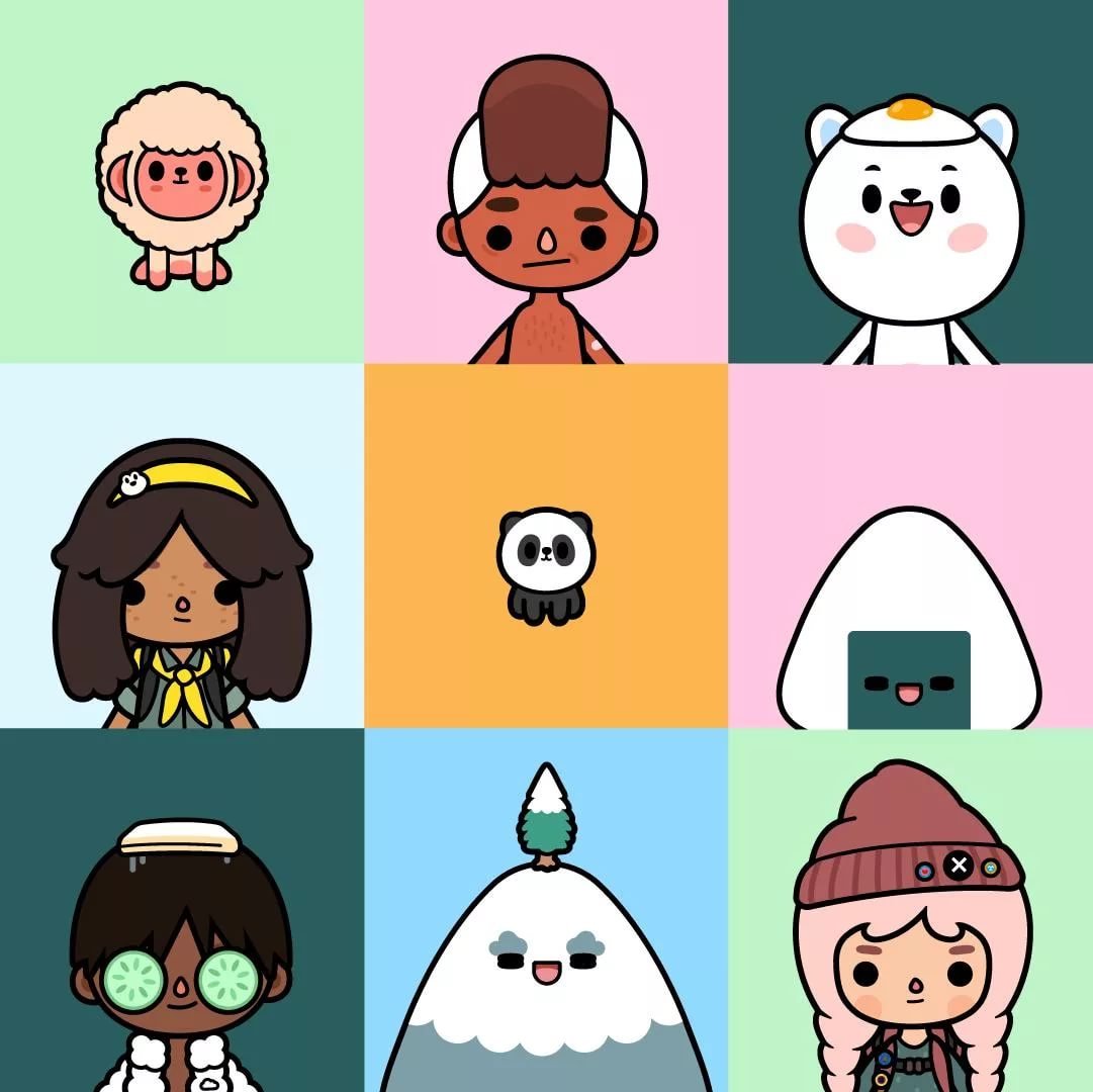 Toca Life World персонажи