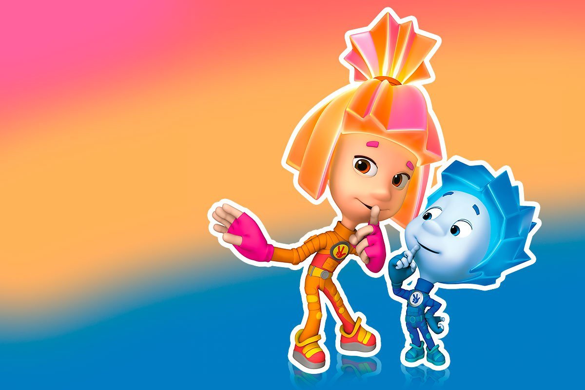 Фиксики фон