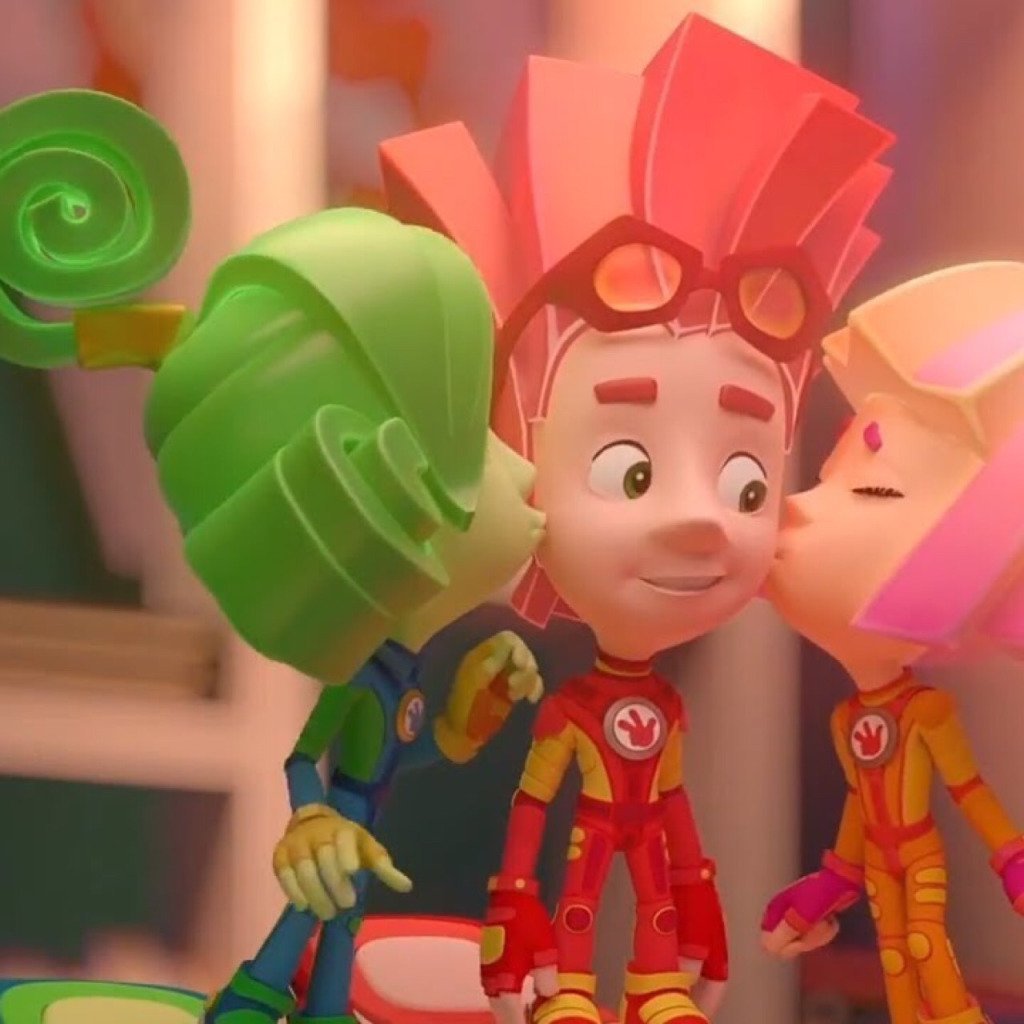 Фиксики Верта Файер и Симка