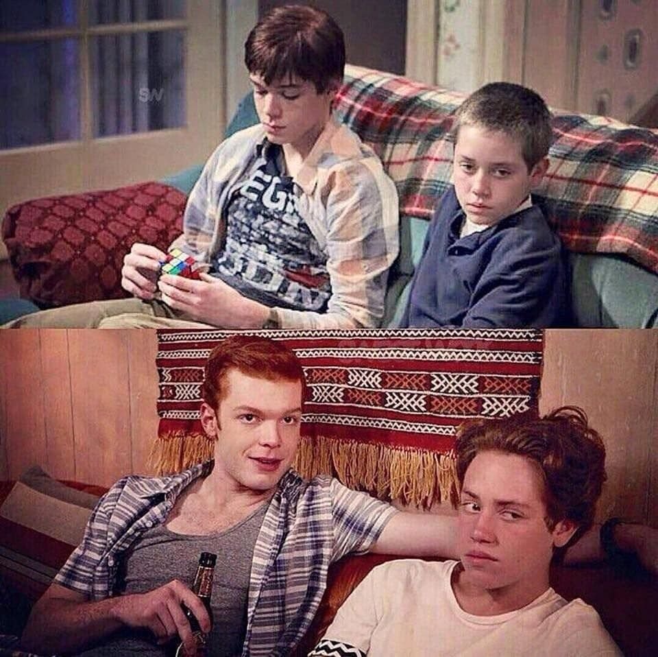 Йен Галлагер и Карл Галлагер