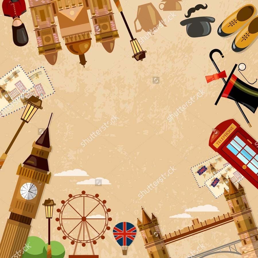 Фон с английской тематикой