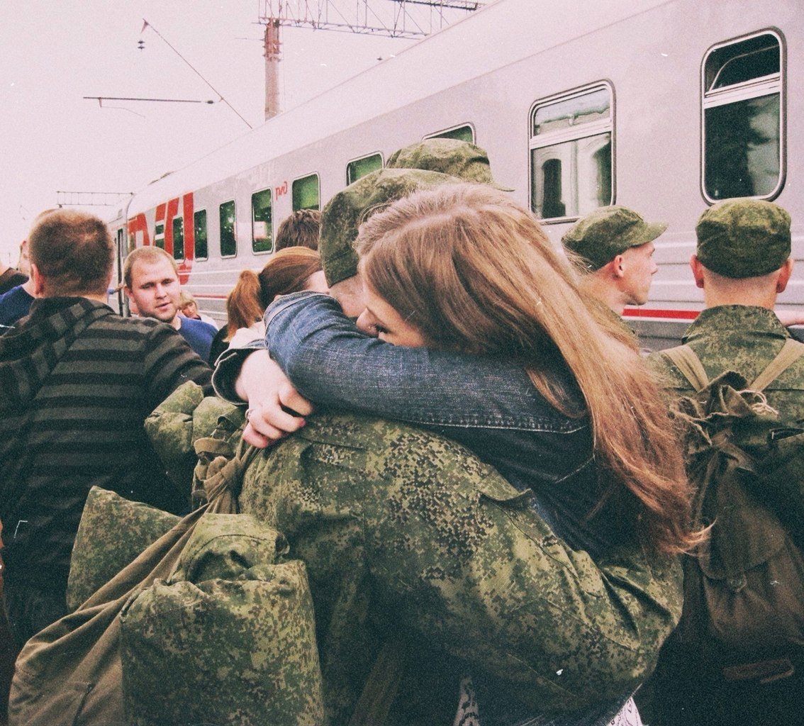 Встреча солдата