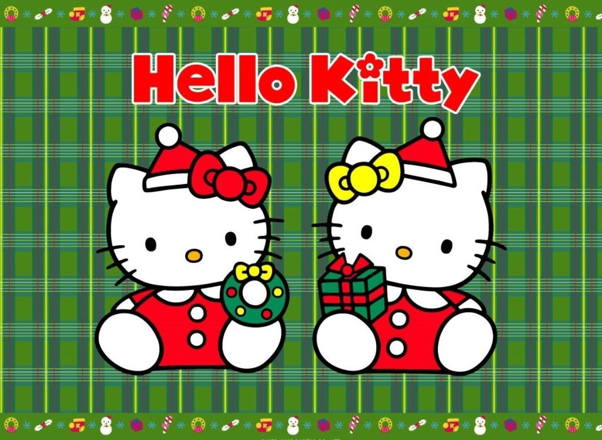 Новогодняя hello Kitty