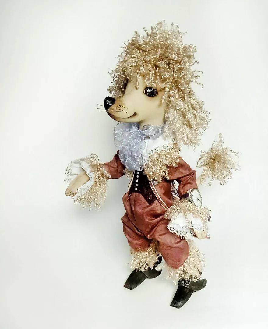 Игрушки из Ализе Пуффи мастер класс олень