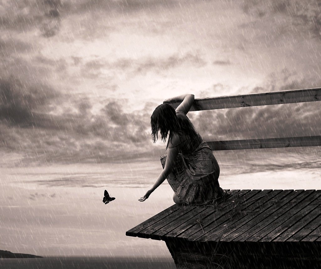 Грусть одиночество