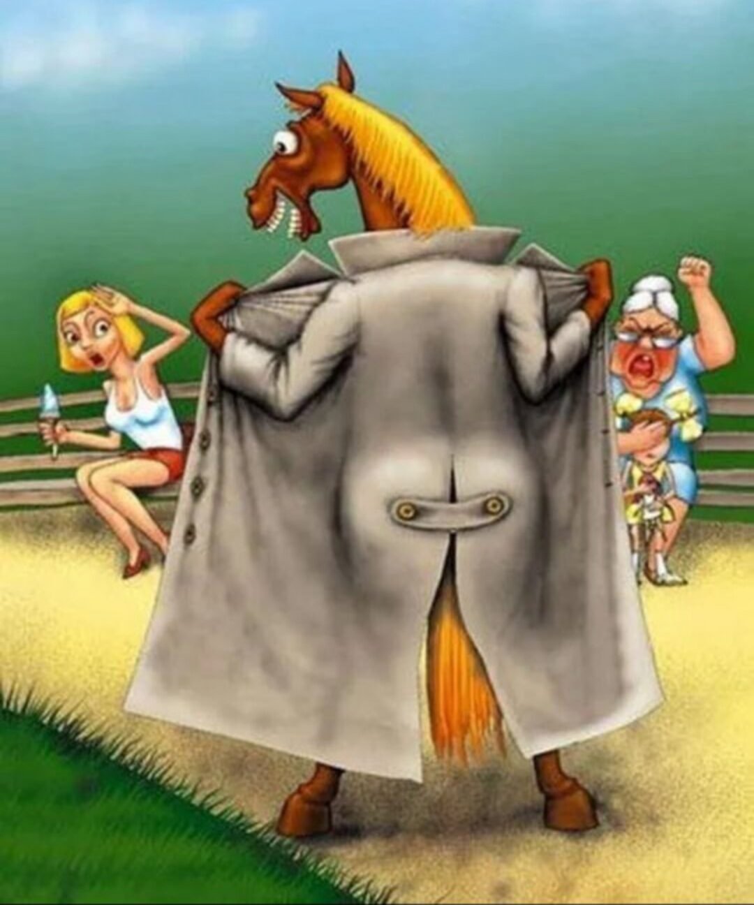 Хочу коня. Конь в пальто карикатура. Лошадь карикатура. Лошадь юмор. Лошадь карикатура смешные.