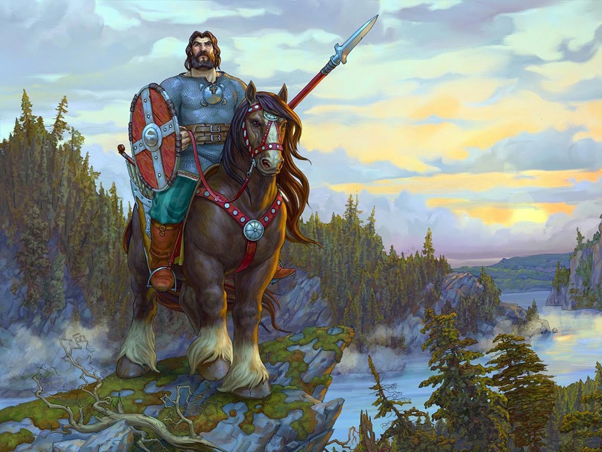 Богатырь Алеша Попович Степан Гилев