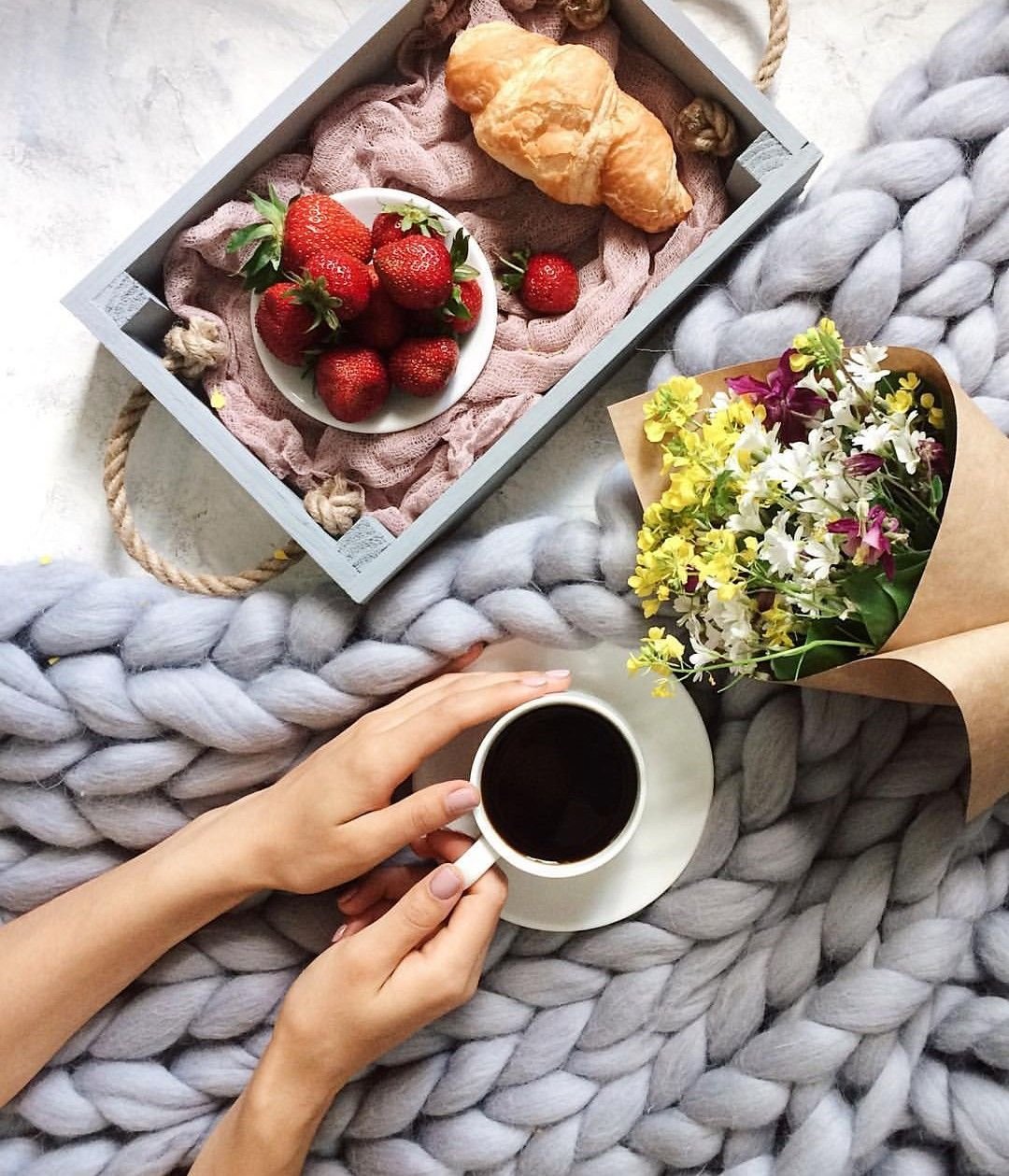 Кофе в постель для любимой