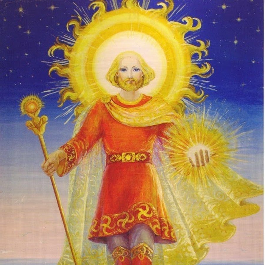 Коляда Бог солнца изображение