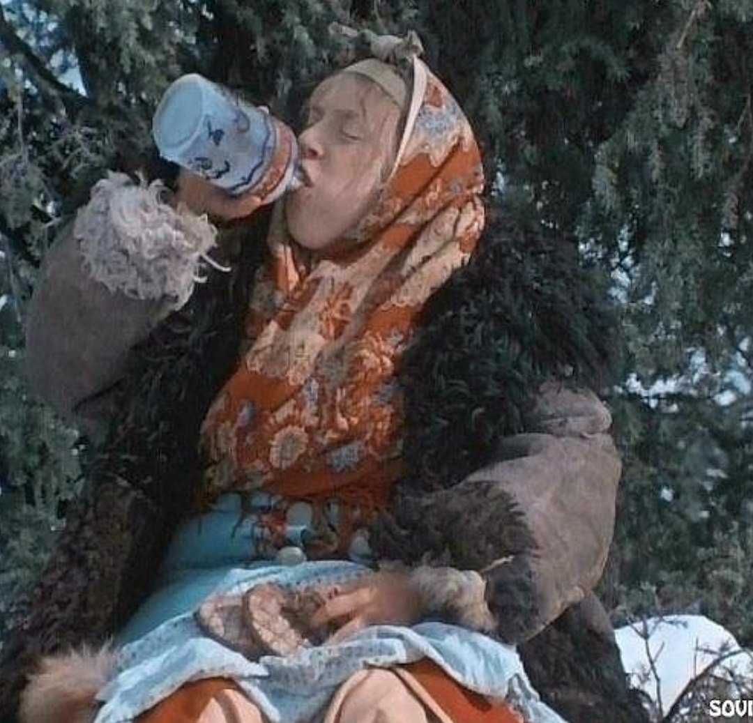 Настенька из Морозко в саже