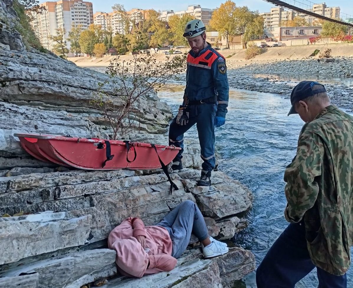 Спасательные работы в горах