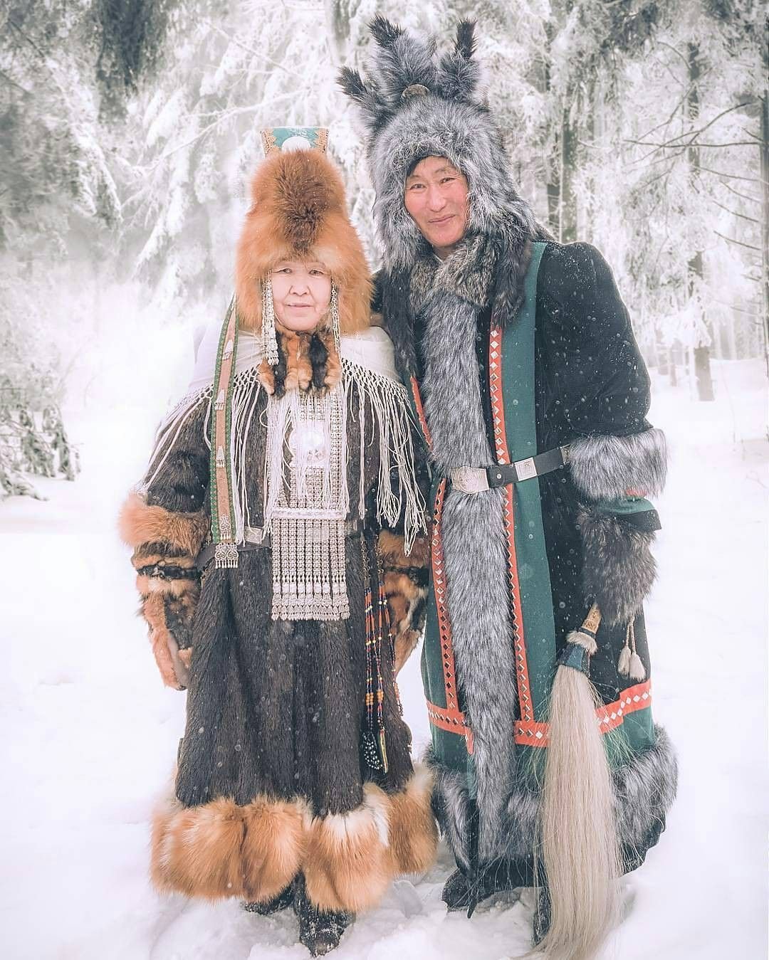 Одежда якутов зимняя