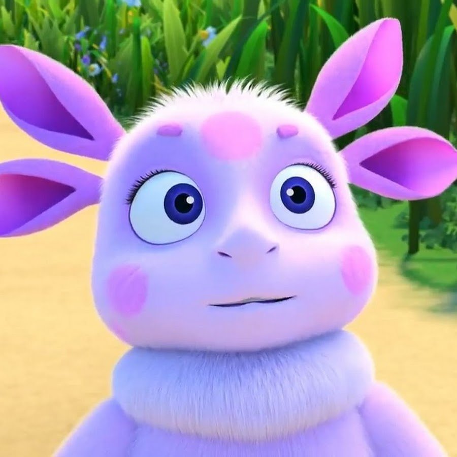 Лунтик Старая и новая рисовка