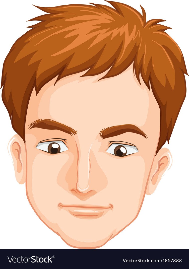 Мужчина с лицом ребенка