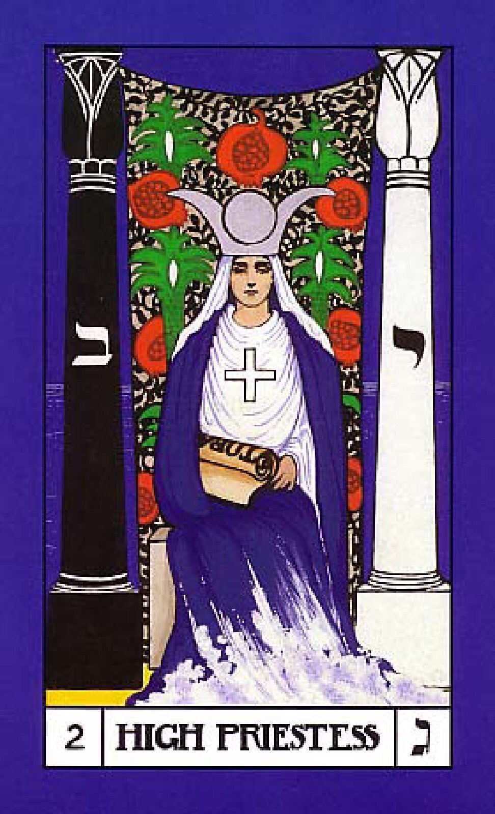 2 Аркан Таро Верховная жрица