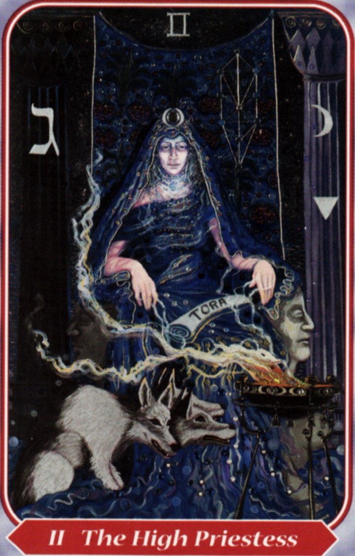 Карта Таро Верховная жрица