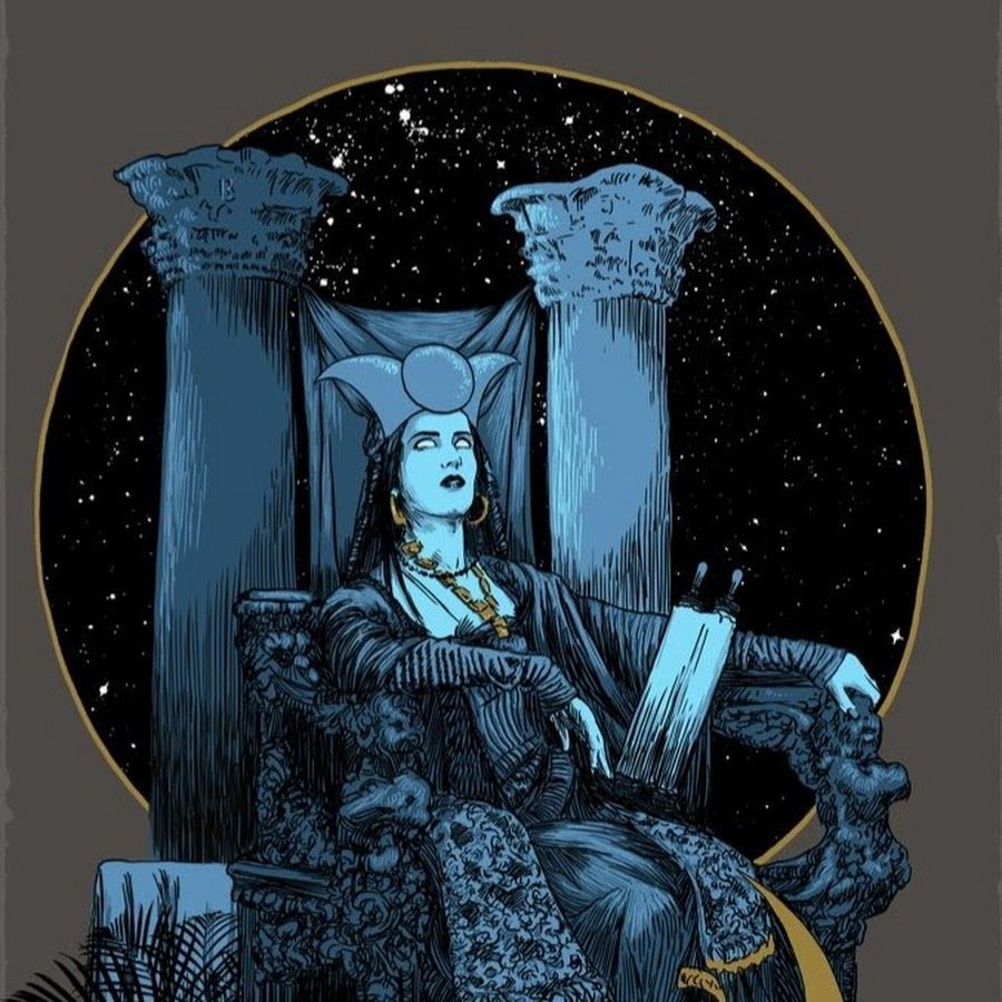 Таро Телема жрица