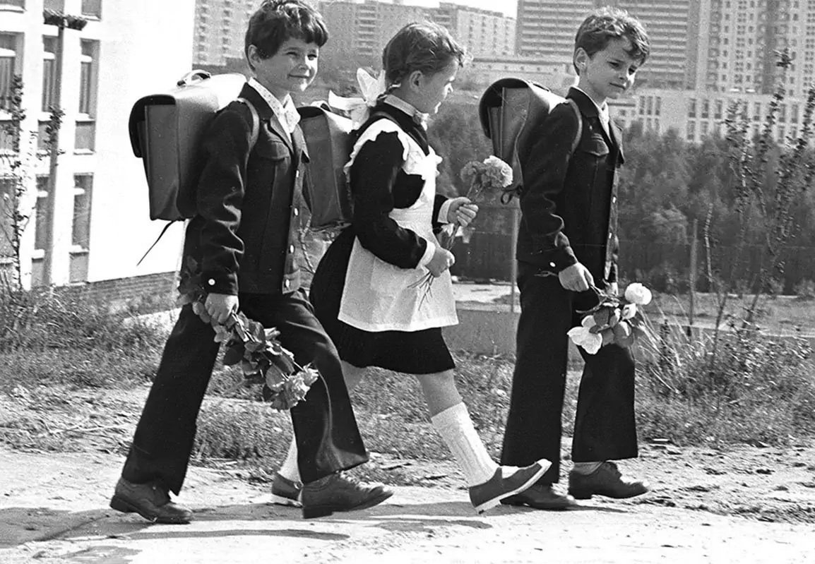 Школа СССР Москва 80х