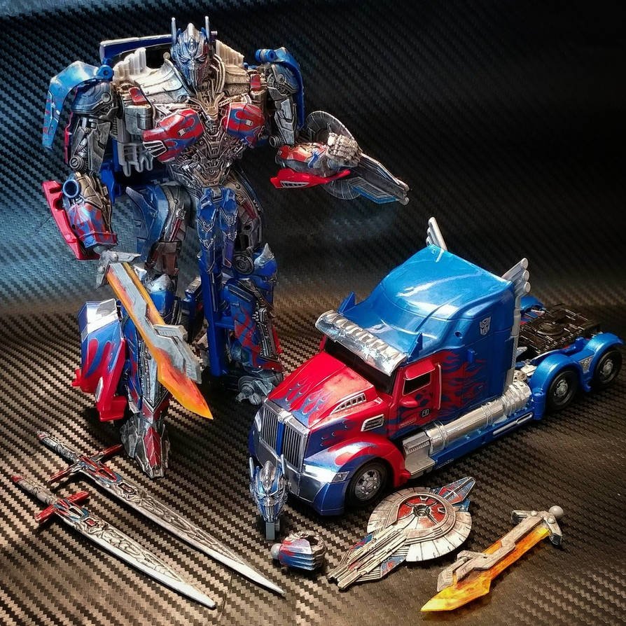 Игрушка Оптимус Прайм трансформеры 4