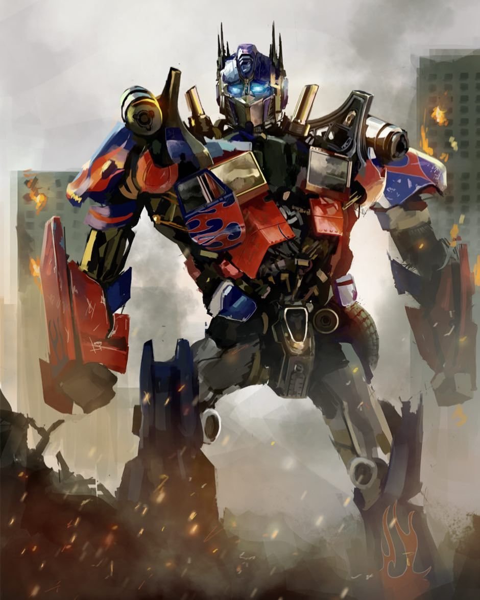 Оптимус Прайм против Бамблби