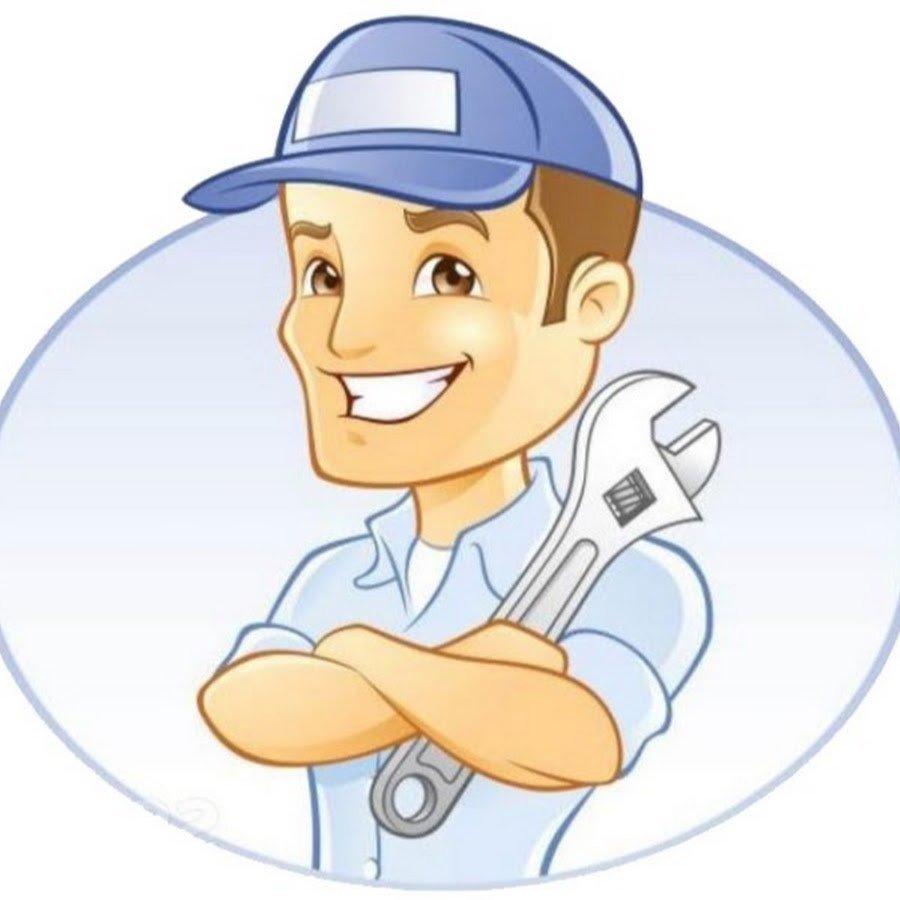 Сантехник вектор